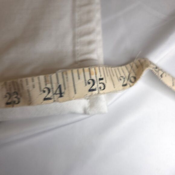 NWT Chicos 2.5 Womens 14 Alabaster White So Slimming Girlfriend Crop Ankle Jeans - Picture 8 of 8